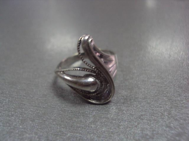 кольцо женское серебро 925" украина 4,18 г 18,5 размер №15057