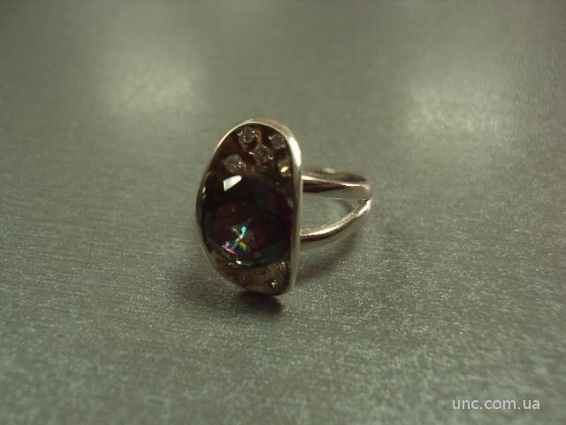 кольцо женское серебро 925" украина 5,96 г 18 размер №15006
