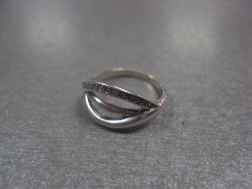 кольцо женское серебро 925" украина вес 1,84 г, размер 14,5 №108