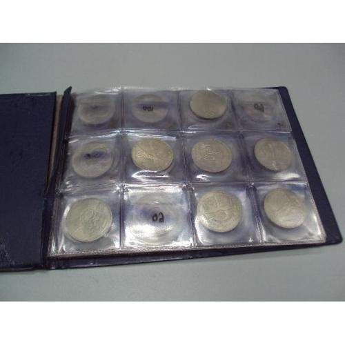 комплект юбилейных монет ссср 1967-1991 55 шт №2365