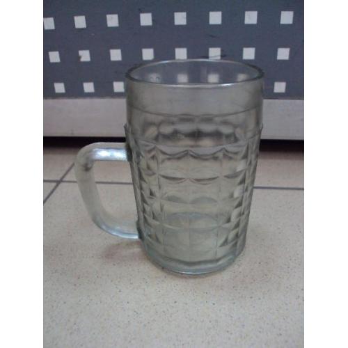 Кружка чашка бокал стекло САЗ 0,25 л высота 11,8 см, диаметр 7,3 см №11157