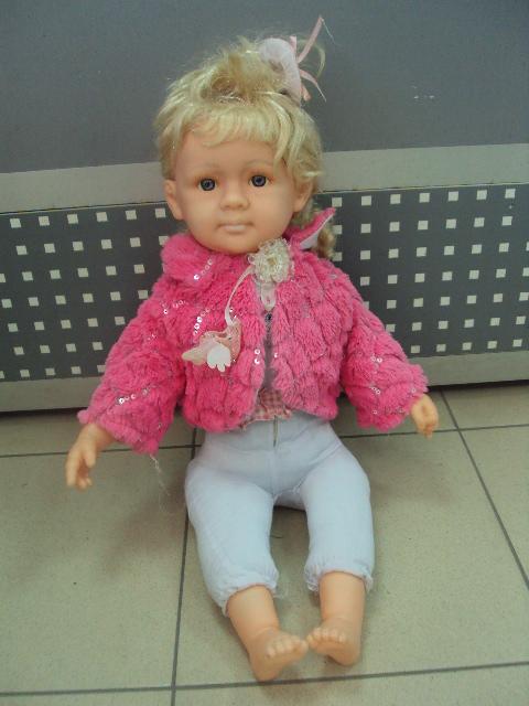 Кукла девочка 50 см пластик №3370