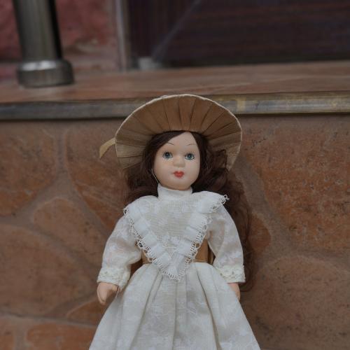 Кукла леди фарфор 18 см №3308