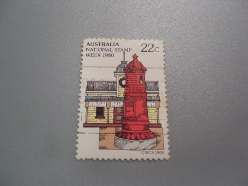 марка Австралия 1980 национальная неделя письма гаш №2294