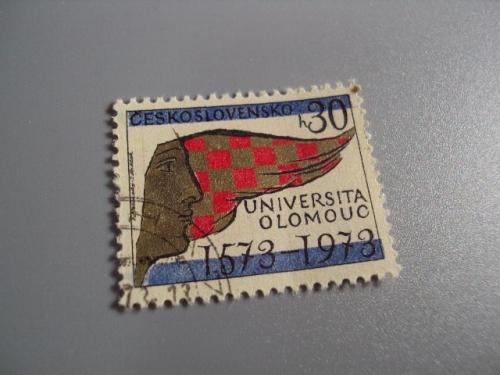 марка чехословакия 1973 юбилей гаш №10022