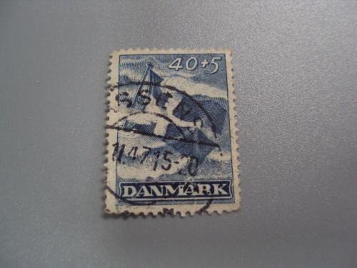 марка Дания 1947 флаг Борьба за свободу гаш №2226