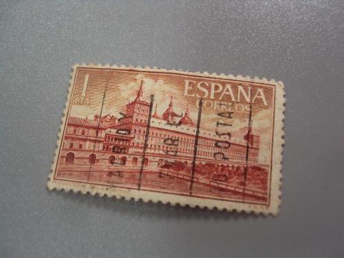 марка Испания 1961 туризм архитектура Монастырь дворец Эскориал гаш №3647