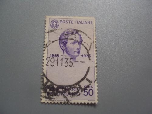 марка Италия 1935 личности композитор Винченцо Беллини гаш №2880