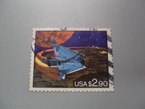 марка США 1993 космос фантастика 2,90 дол. гаш №2510