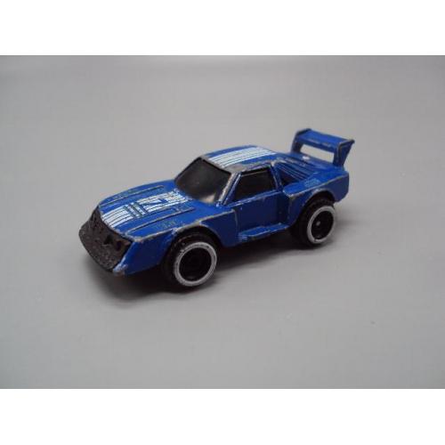 Машинка модель 1980 Ford Mustang 7 Hong Kong синий форд мустанг гонконг №18917
