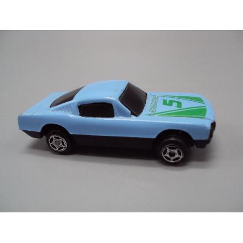 Машинка модель 65 Ford Mustang Express 5 голубой Форд мустанг Китай №18887