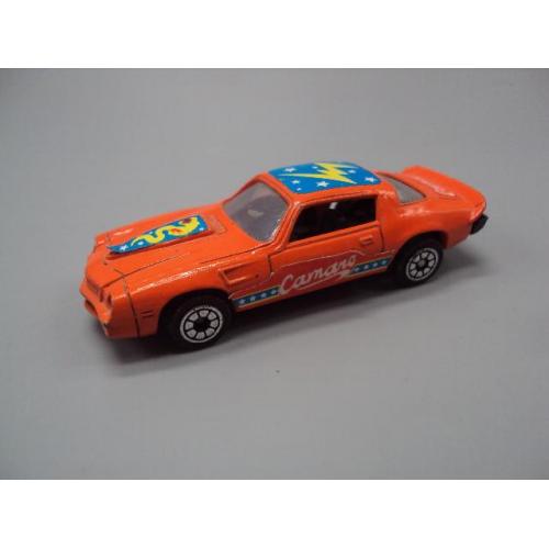 Машинка модель 81 Chevy Camaro orange оранжевый камаро Hong Kong гонконг №18911