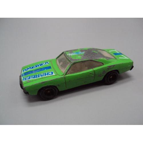 Машинка модель America Dodge Charger 1969 салатовый зеленый додж №18780