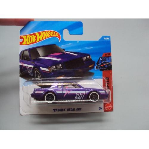 Машинка модель автомобіль Hot Wheels 87 Buick Regal GNX фіолетовий бьюік регал №19049с