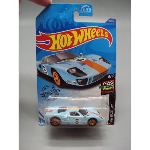 Машинка модель автомобіль Hot Wheels blue Ford GT-40 блакитний форд №19051с