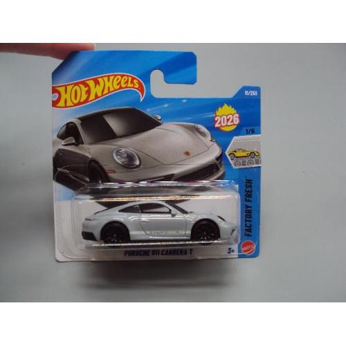Машинка модель автомобіль Hot Wheels Porsche 911 Carrera T порше каррера №19044с
