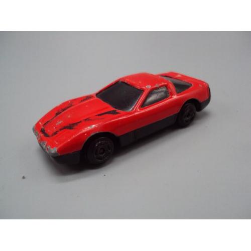 Машинка модель Chevrolet Corvette 1984 Chevy красный шевроле корвет Китай №18860