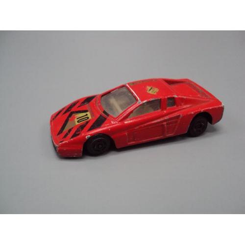 Машинка модель Ferrari Testarossa S Racing 1:64 ферарри красный Китай №18758