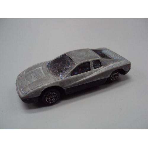 Машинка модель Ferrari Testarossa серый феррари тестаросса Китай №18850