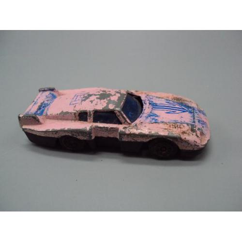 Машинка модель Ford GT форд розовый Китай №18785