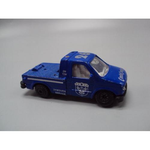 Машинка модель Ford Transit 24 mours service 26 Condo Comfort синий Форд транзит Китай №18885