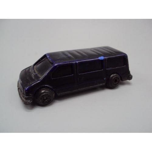 Машинка модель Ford Transit Cargo Van темно синий форд транзит Китай №18819