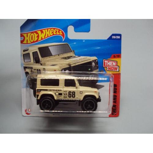 Машинка модель Hot Wheels Land Rover Defender 90 ленд ровер дефендер №18752с