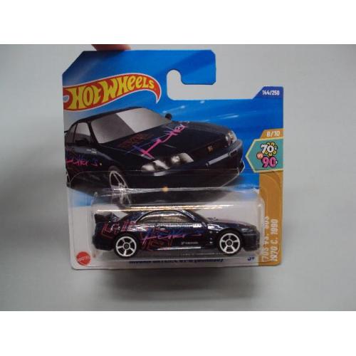 Машинка модель Hot Wheels Nissan Skyline GT-R (BCNR33) ниссан скайлайн №18747с