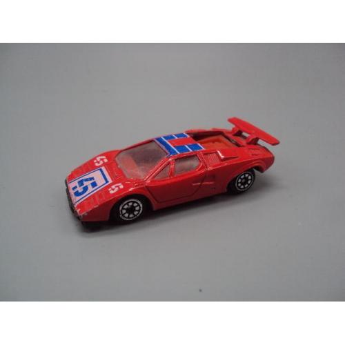 Машинка модель Lamborghini Countach 45 красная Ламборгини Hong Kong гонконг №18907