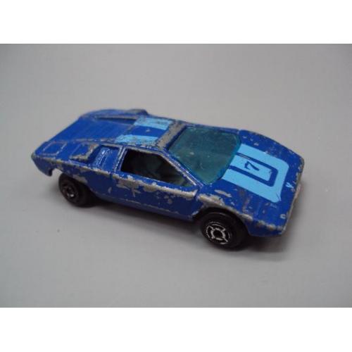 Машинка модель Lamborghini Countach 675 синяя Ламборгини Китай №18803