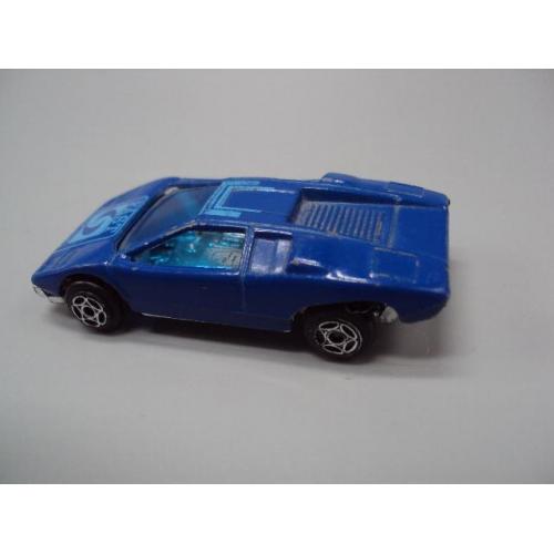Машинка модель Lamborghini Countach Fast Racing 675A синяя Ламборгини Китай №18802