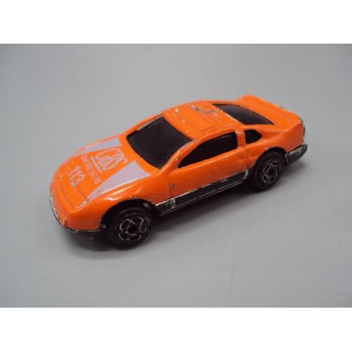 Машинка модель Nissan Fairlady Z 300ZX Z32 GBS 113 coumputer racing оранжевый ниссан Китай №18808