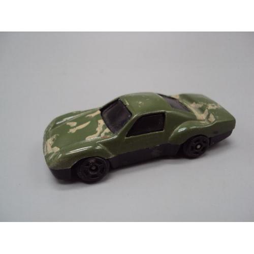 Машинка модель Porsche 904 Carrera GTS порше камуфляжный зеленый цвет хаки Китай №18814