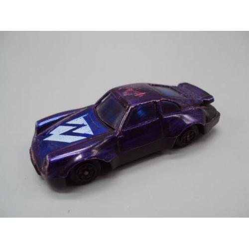 Машинка модель Porsche 993 GT2 синий порше Китай №18810