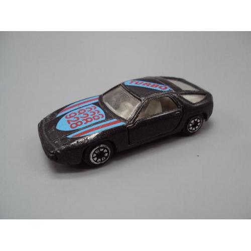 Машинка модель Porsche 928 Turbo черный Порше турбо Hong Kong гонконг №18912