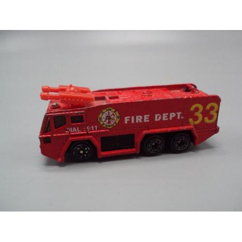 Машинка модель пожарная машина Dial 911 Fire Dept. Китай №18755