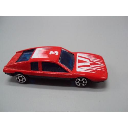 Машинка модель Retro Metal Red 929 Sports Car Hunson Trading красная Китай №18879