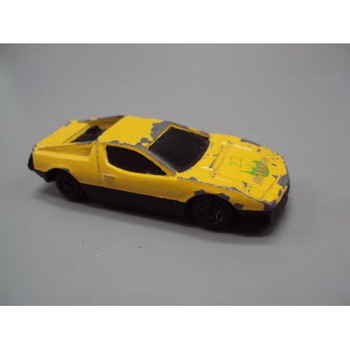 Машинка модель yellow Maserati bora 22 желтая мазерати бора Китай №18867