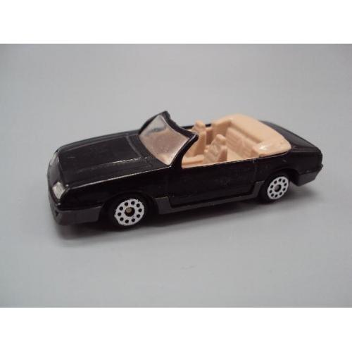 Машинка модель Zylmex Zee Toys D105 Ford Mustang Convertible 1:64 форд мустанг черный Китай №18761
