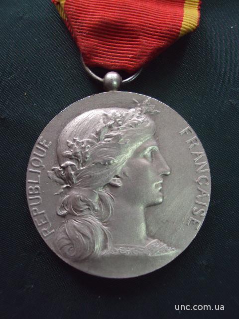 медаль Франция серебро №10251