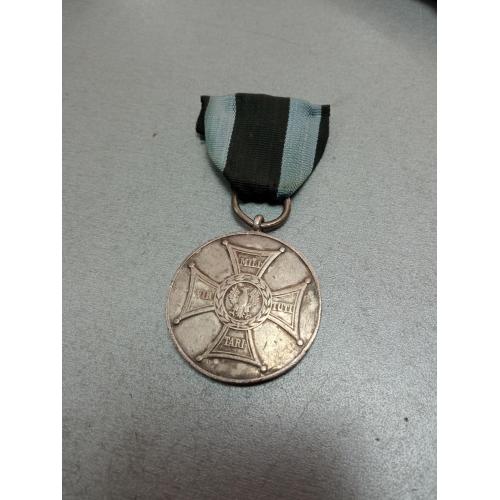 медаль польша ZASLUZONYM NA POLU CHWALY 1944 серебро №2343