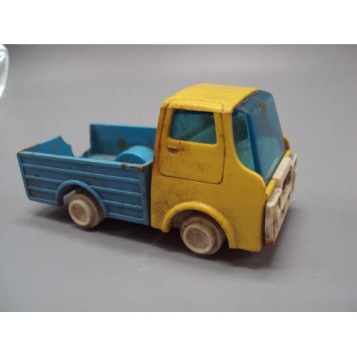 Модель машинка грузовик ДЗИ игрушка автомобиль ссср донецкая фабрика игрушек 5,1х10,3 см №15597