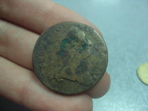 монета австрия 1/2 крейцера 1774 №7929