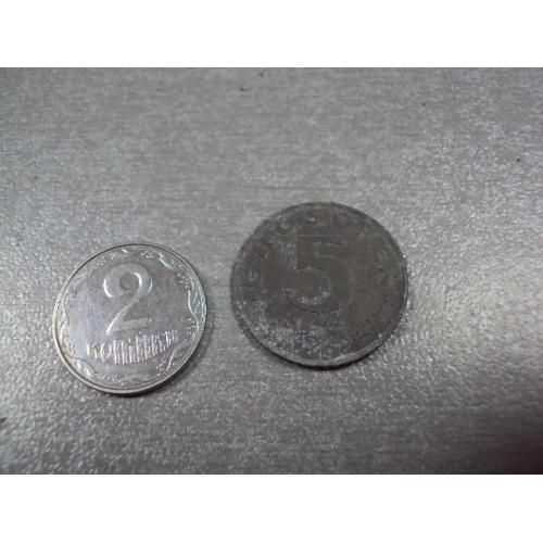 монета австрия 5 грошей 1976 №8437