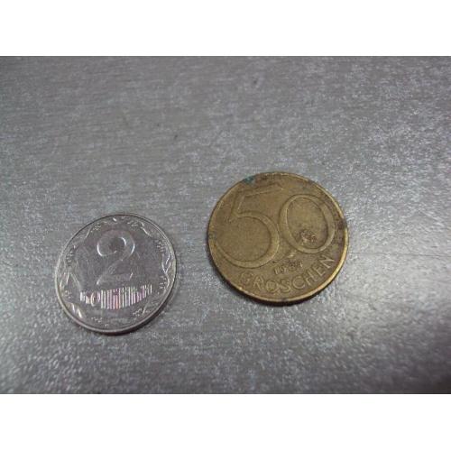 монета австрия 50 грошей 1964 №8413