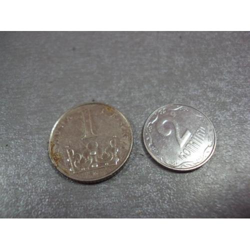 монета чехия 1 крона 2008 №8849