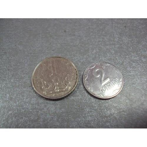 монета чехия 1 крона 2011 №8856