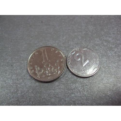 монета чехия 1 крона 2011 №8863 