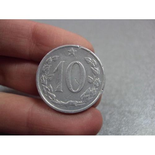 монета чехословакия 10 геллеров 1967 №8887