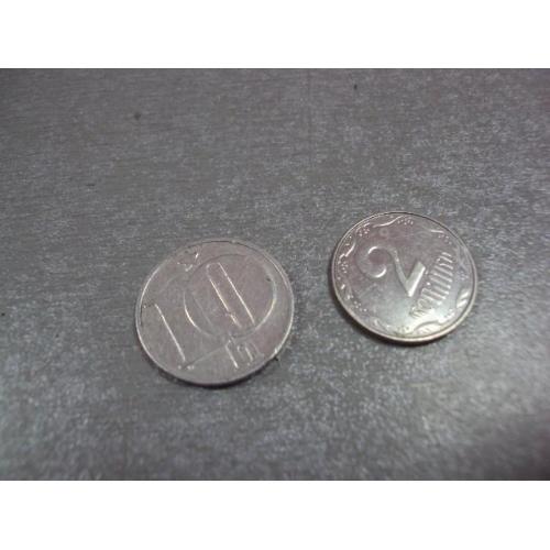 монета чехословакия 10 геллеров 1984 №9936